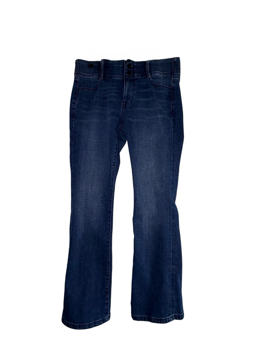 Apt. 9 Dark Blue Bootcut Jeans With Tummy Control